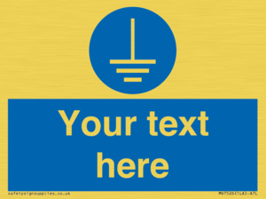 Custom Connect to Earth Sign